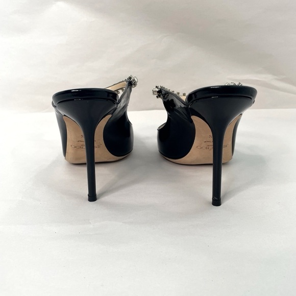 Jimmy Choo Patent Leather Bing 100 Heels - Picture 8 of 10